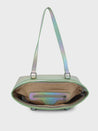 Caprese Iris Iridescent Tote Medium Blue