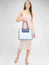 Caprese Josie Tote Large Sky Blue