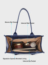 Caprese Josie Tote Large Sky Blue