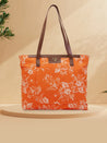 Caprese Kendall Tote Large Orange