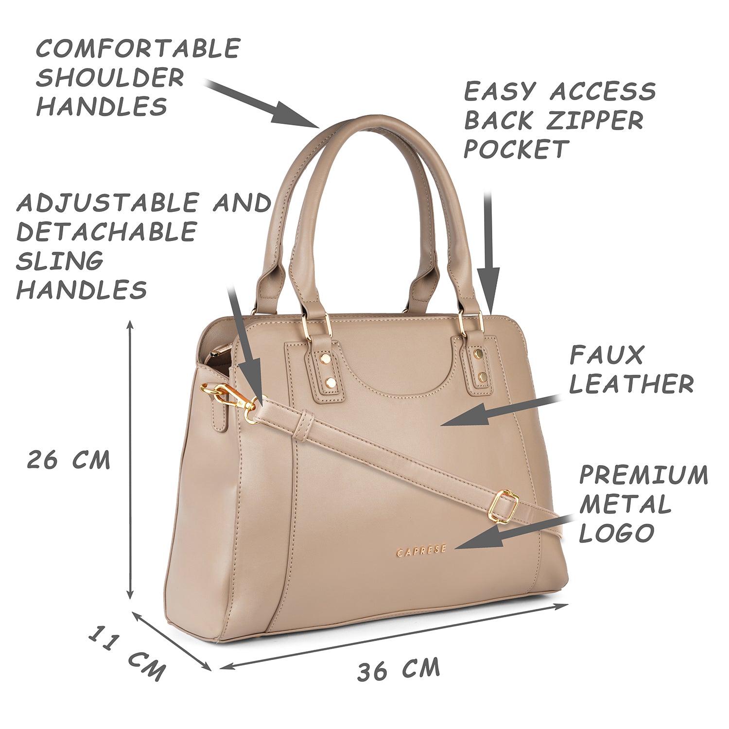 Buy Caprese Handbags Online In India At Best Price Offers | Tata CLiQ