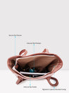 Caprese Loki Tote Medium Pink