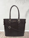 Caprese Lydia Tote Large Dark Oak