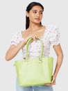 Caprese Lydia Tote Medium Lime