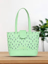 Caprese Pensa Tote Small Green Ash