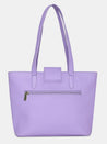 Caprese Pensa Small Tote Printed Faux Leather For Women Lilac