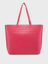 Caprese Pink Cloud Tote Medium Solid Women'S Office Handbag Pink