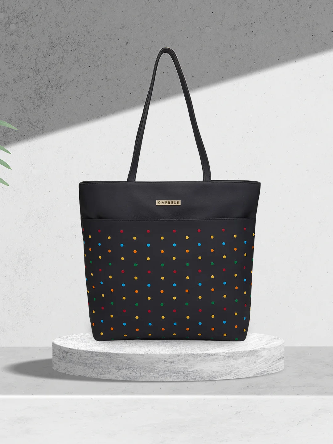 Caprese Popsicle Tote Large Black