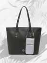 Caprese Salvo Large Tote Solid Faux Leather For Women