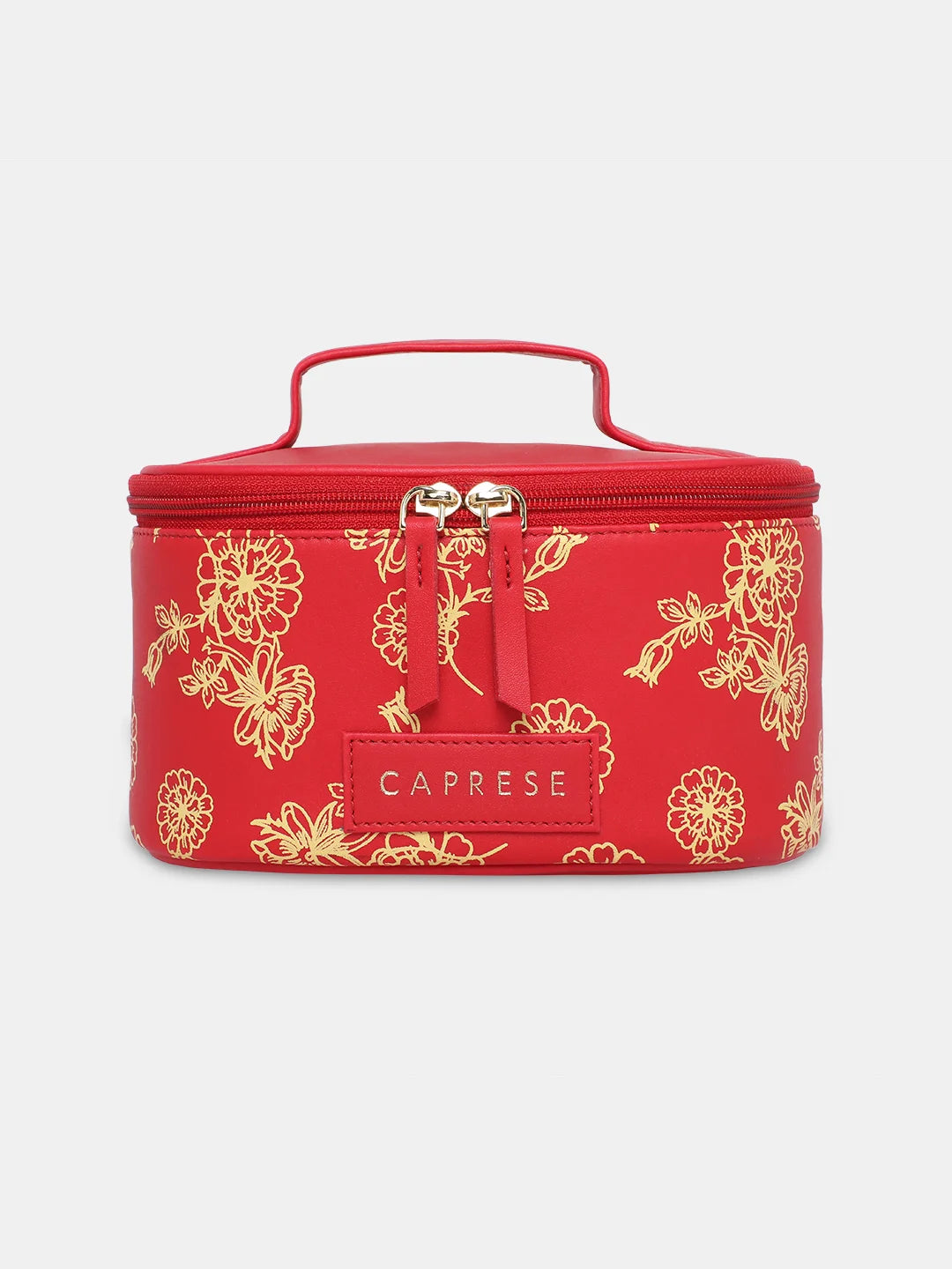Caprese Teresa Vanity Case Small Red