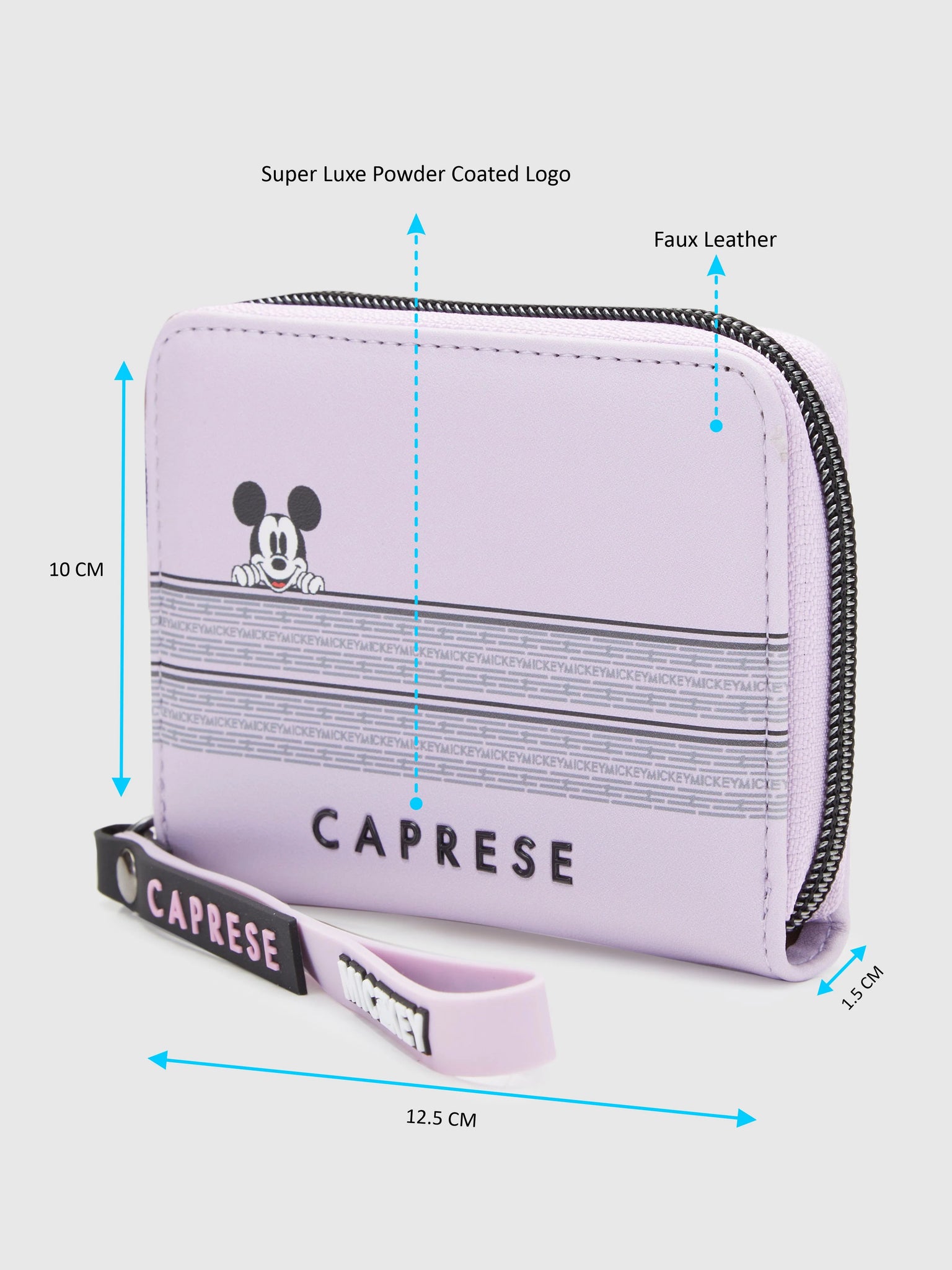 Caprese Disney Inspired Graphic Printed Mickey Mouse Collection Wallet