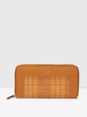 Caprese Avery Zip Around Wallet Large Tan