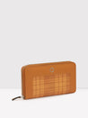 Caprese Avery Zip Around Wallet Large Tan