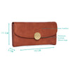 Caprese Cherry Wallet Medium Brick