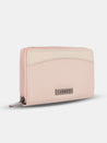 Caprese Dorrita Zip Around Wallet Medium Dull Pink