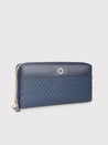 Caprese Emma Wallet Large Zip Around Navy