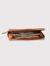 Caprese Emma Wallet Large Zip Around Tan