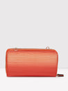 Caprese Eva Sling Zip Around Wallet Large Coral