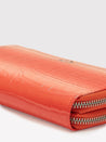 Caprese Eva Sling Zip Around Wallet Large Coral