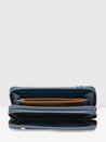 Caprese Eva Sling Zip Around Wallet Large Navy