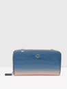 Caprese Eva Sling Zip Around Wallet Large Navy