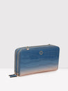 Caprese Eva Sling Zip Around Wallet Large Navy