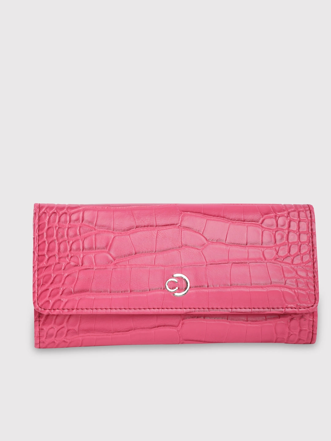 Caprese Luna Wallet Medium Flap Wallet Fuchsia