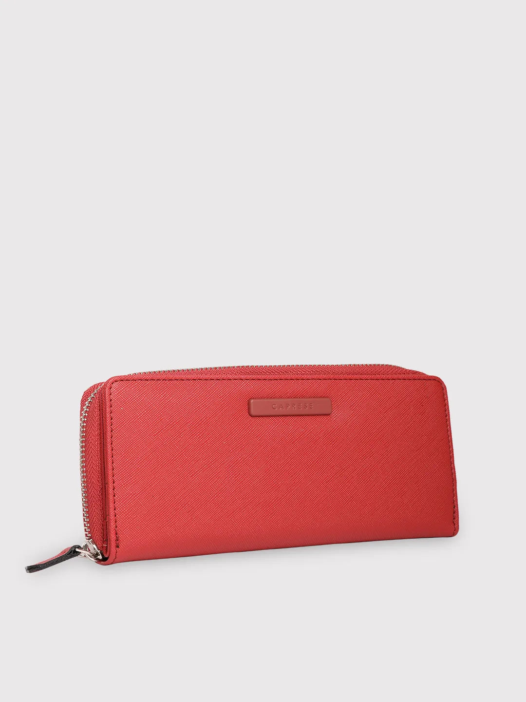 Caprese Sophia Wallet Large Zip Around Red