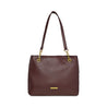 Caprese Sam Satchel Large Maroon