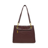 Caprese Sam Satchel Large Maroon