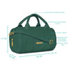 Caprese Teresa Satchel Small Bottle Green