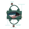 Caprese Teresa Satchel Small Bottle Green