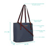 Caprese Adelle Tote Medium Midnight