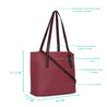 Caprese Adelle Tote Medium Choco