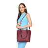 Caprese Adelle Tote Medium Choco